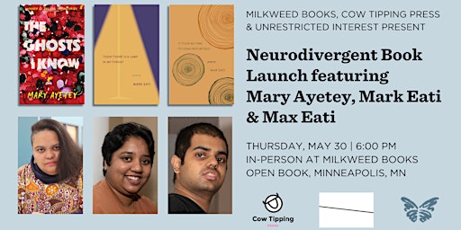 Primaire afbeelding van Neurodivergent Book Launch with Max Eati, Mark Eati, & Mary Ayetey