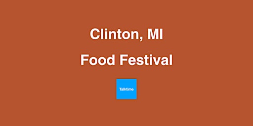 Food Festival - Clinton  primärbild