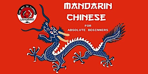 Imagem principal do evento Mandarin for Absolute Beginners