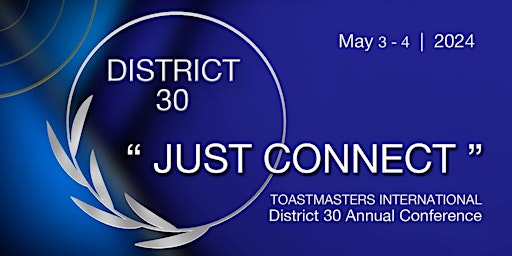 Primaire afbeelding van District 30's 2024 Annual Conference