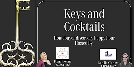 Imagen principal de Keys and Cocktails: Homeownership Discovery Happy Hour