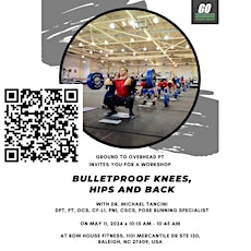 Bulletproof Knees, Hips, and Back Interactive Clinic primary image