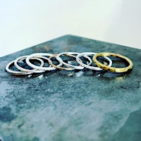 Imagem principal de Introduction to Metalsmithing Make Your Own Custom Jewelry - Stacking Rings