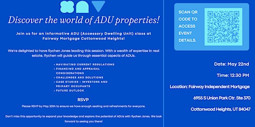 Hauptbild für Discover the world of ADU properties!