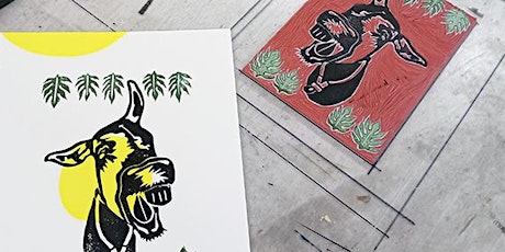 2+ Color Paper Relief Printing without a Press