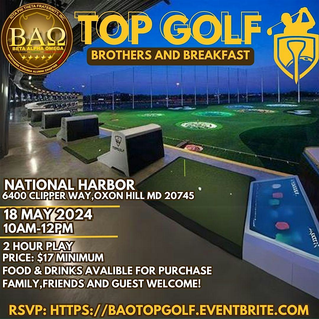 BAO  Northern VA Iotas Top Golf "Brothers and Breakfast"