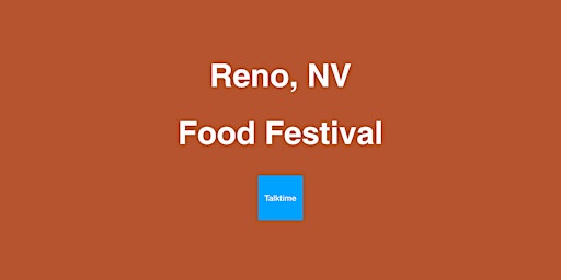 Immagine principale di Food Festival - Reno 