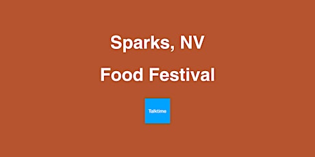 Food Festival - Sparks