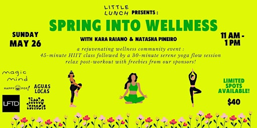 Hauptbild für Spring into Wellness with Kara Raiano & Natasha Pineiro
