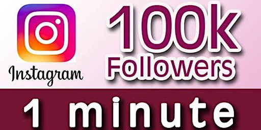 ~Offer NEW™>(FREE®-/- Instagram Followers Generator (2024) FREE No Veryfy primary image