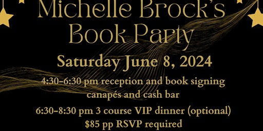 Image principale de Michelle Brock's Book Party!
