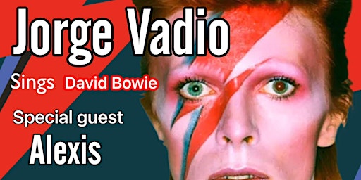 Image principale de Vadio sings Bowie with special guest Alexis @ Capone's Cocktail Lounge