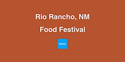 Imagen principal de Food Festival - Rio Rancho
