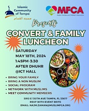 Convert & Family Luncheon