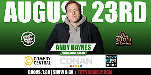 The Dojo of Comedy at Tiffs w/ Andy Haynes primary image