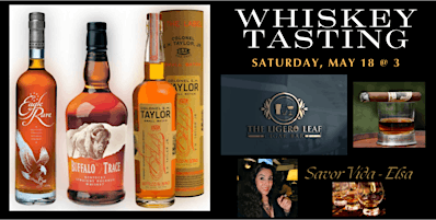 Imagem principal do evento Whiskey Tasting - Buffalo Trace, Eagle Rare, EH Taylor & Benchmark