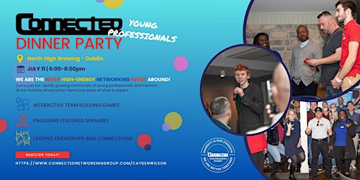 Primaire afbeelding van CONNECTED Young Professionals Dinner Party