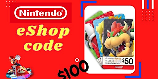 Imagen principal de [Free Giveaway 2024] Free Nintendo Eshop Gift Card Codes