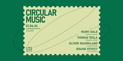 Circular Music *Open Air* w/ Mark Dale, Thomas Tesla, Oliver Raumklang primary image