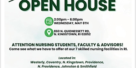 New Grad Nurse Open House Networking Event