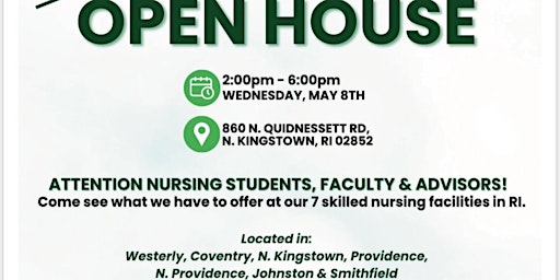 New Grad Nurse Open House Networking Event primary image