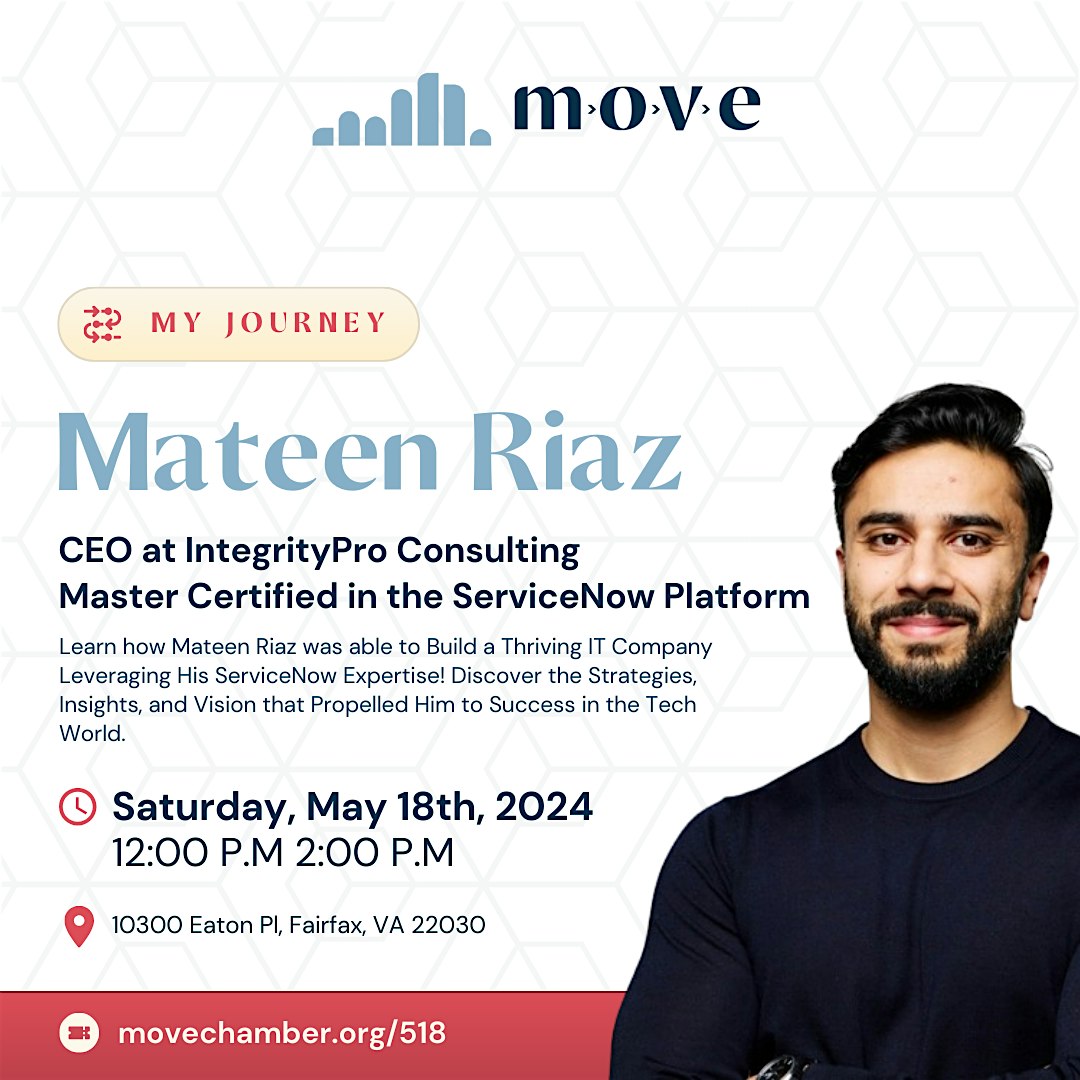 Learn from a ServiceNow Master & Entrepreneur: Mateen Riaz