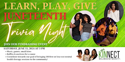 Learn, Play, Give: Juneteenth Trivia Night primary image