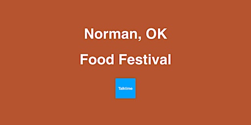 Food Festival - Norman  primärbild