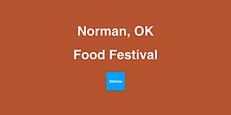 Food Festival - Norman