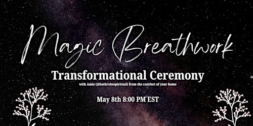 Image principale de NEW MOON ✨ Magic Breathwork Transformational Ceremony