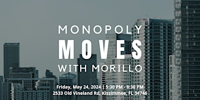 Imagem principal do evento Real Estate Development and Investing: Monopoly Moves with Morillo Meetup