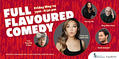 Primaire afbeelding van FULL FLAVOURED A Comedy Night to Celebrate Asian Heritage Month
