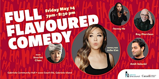 Primaire afbeelding van FULL FLAVOURED A Comedy Night to Celebrate Asian Heritage Month