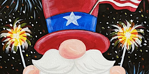 4th of July Gnome Paint Party  primärbild