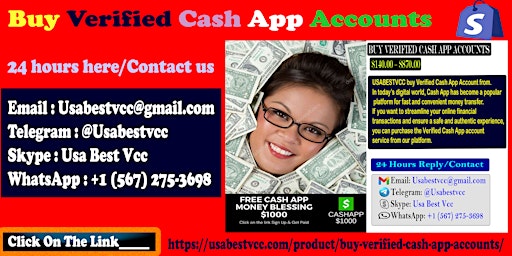 Imagen principal de Buy Verified Cash App Account From USABESTVCC | PDF