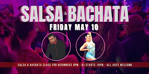 Image principale de Salsa & Bachata Night with Drop-In Class