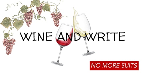Imagen principal de No More Suits Pub Co: Wine & Write Book Workshop