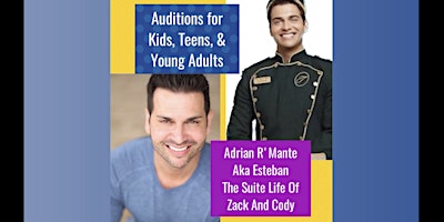 Imagen principal de Audition With Adrian R' Mante, Esteban from The Suite Life Of Zack And Cody