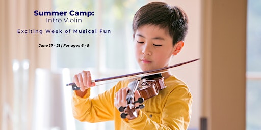 Imagem principal do evento Summer Camp - Intro Violin