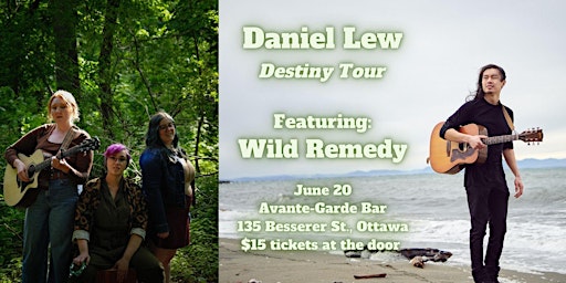 Imagem principal do evento Daniel Lew presents: The Destiny album tour with special guests:Wild Remedy