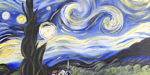 Primaire afbeelding van Paint Van Gogh's "Starry Night"