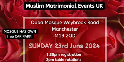 Muslim Matrimonial Events UK primary image