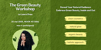 Imagem principal do evento The Green Beauty Workshop