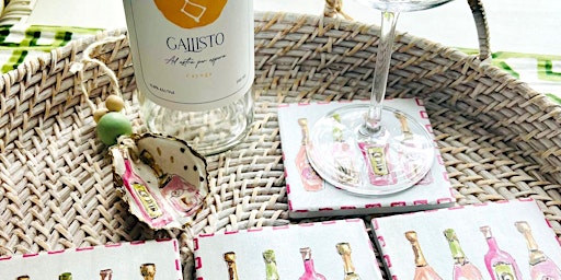 Wine Bottle Charms & Coasters Workshop primary image