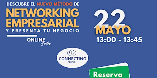 NETWORKING JEREZ- CONNECTING PEOPLE - Online - Grupo Fomenta primary image