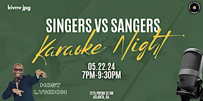 Imagen principal de Singers vs. Sangers Karaoke Night