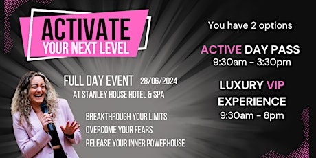 ACTIVATE Your Next Level