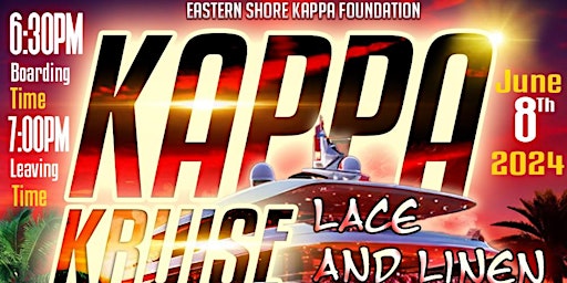 Imagem principal do evento Kappa Kruise - A Linen And Lace Affair