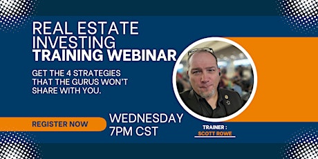 We Share 4 Strategies To 3X Your Real Estate Investing  - Live Webinar