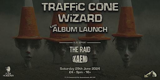 Imagem principal do evento Traffic Cone Wizard ALBUM PARTY